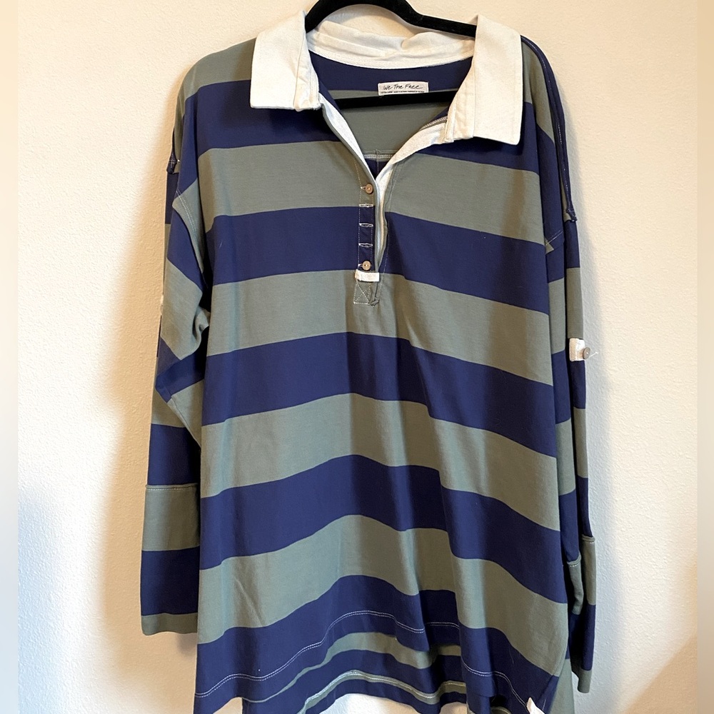 Free People We The Free Taylee Polo XL